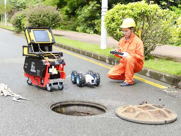 都兰管道机器人检测